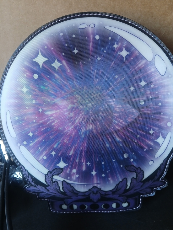 Loungefly Handbags - NWT LOUNGEFLY HOWL O SCREAM BUSCH GARDENS EXCLUSIVE CRYSTAL BALL WRISTLET